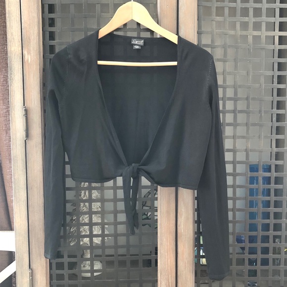 Cejon Accessories Black Tie Shrug - Picture 4 of 16